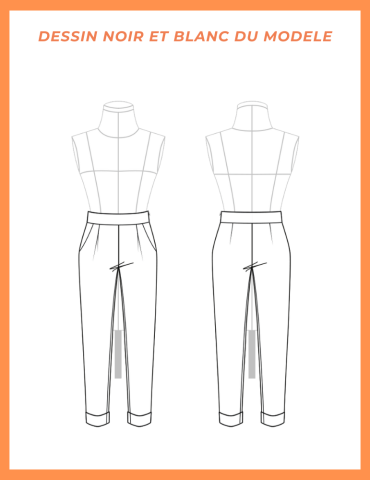 Patron pantalon Jasmin PDF