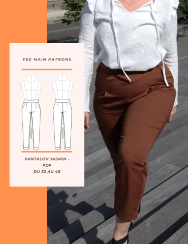 Patron pantalon Jasmin -...