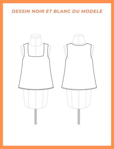 Patron blouse Manille PDF