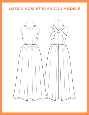Patron Robe Carmen - pochette