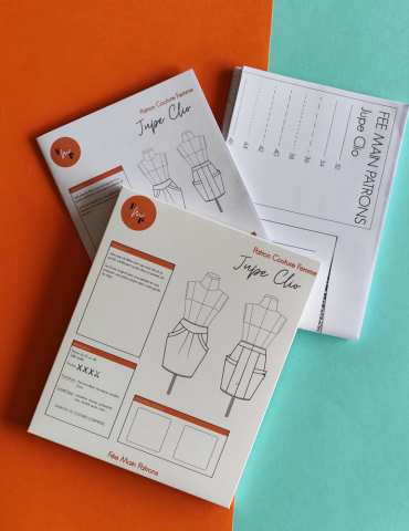 Patron jupe Clio - pochette