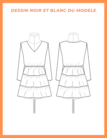 Patron robe Tulipe PDF