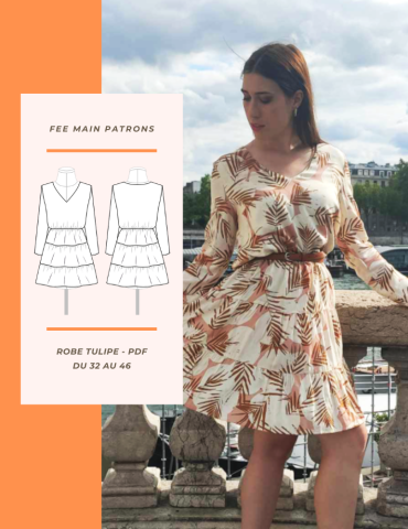 Patron robe Tulipe - pochette