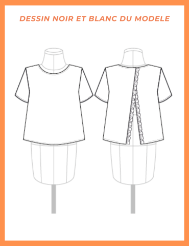 Patron Blouse Upia PDF