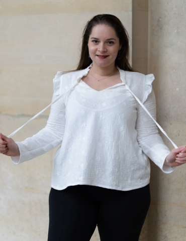 Patron blouse Anémone PDF