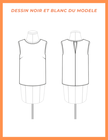 Patron blouse Capri PDF