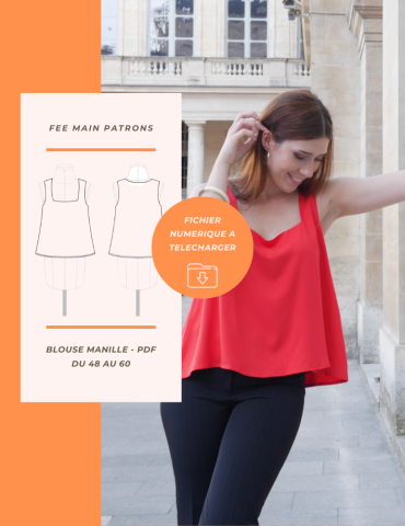 Patron blouse Manille PDF - GT
