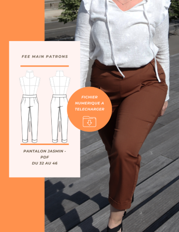 Patron pantalon Jasmin PDF