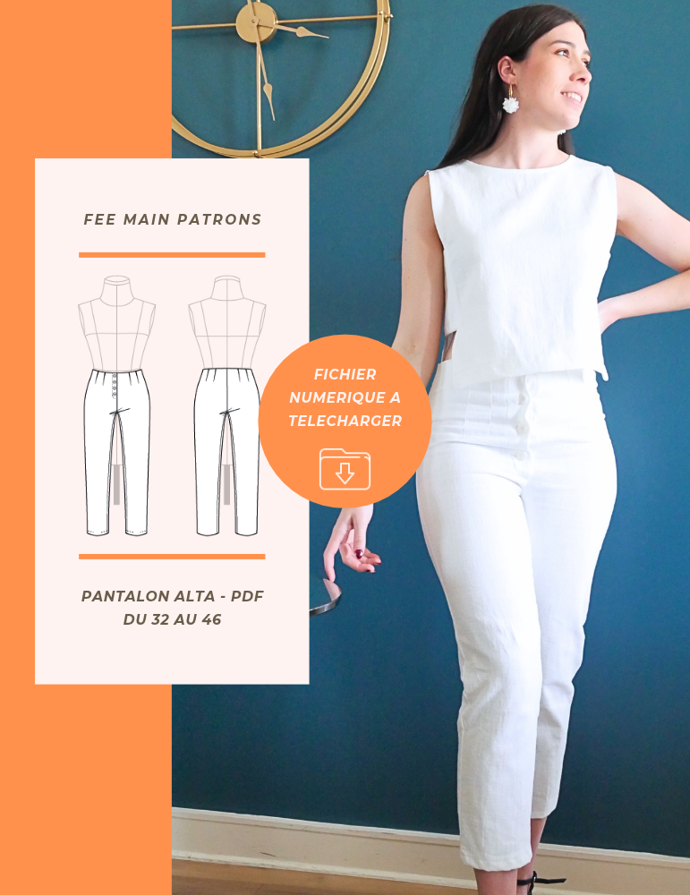 Patron Pantalon Alta